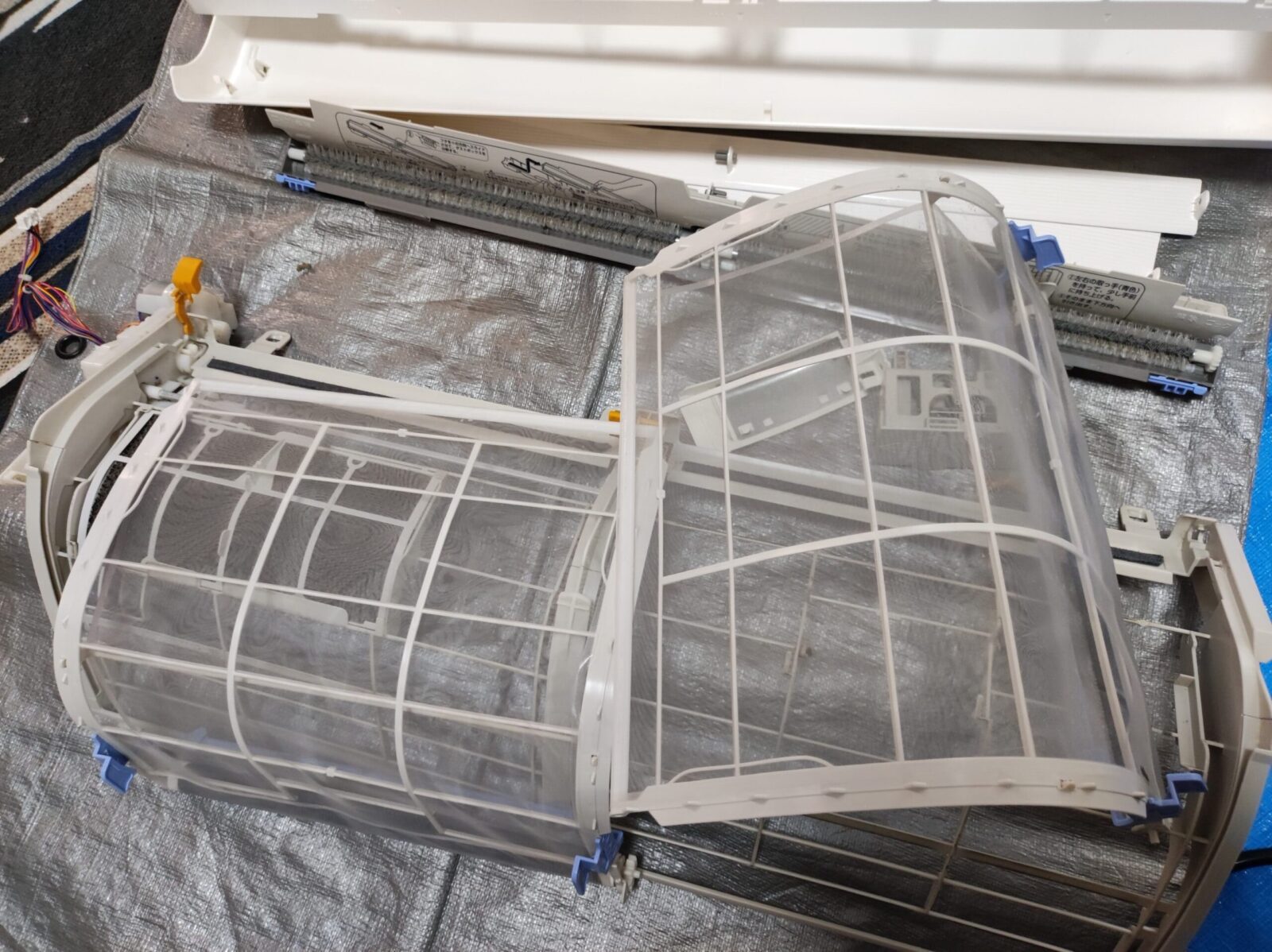 フィルター 洗浄後